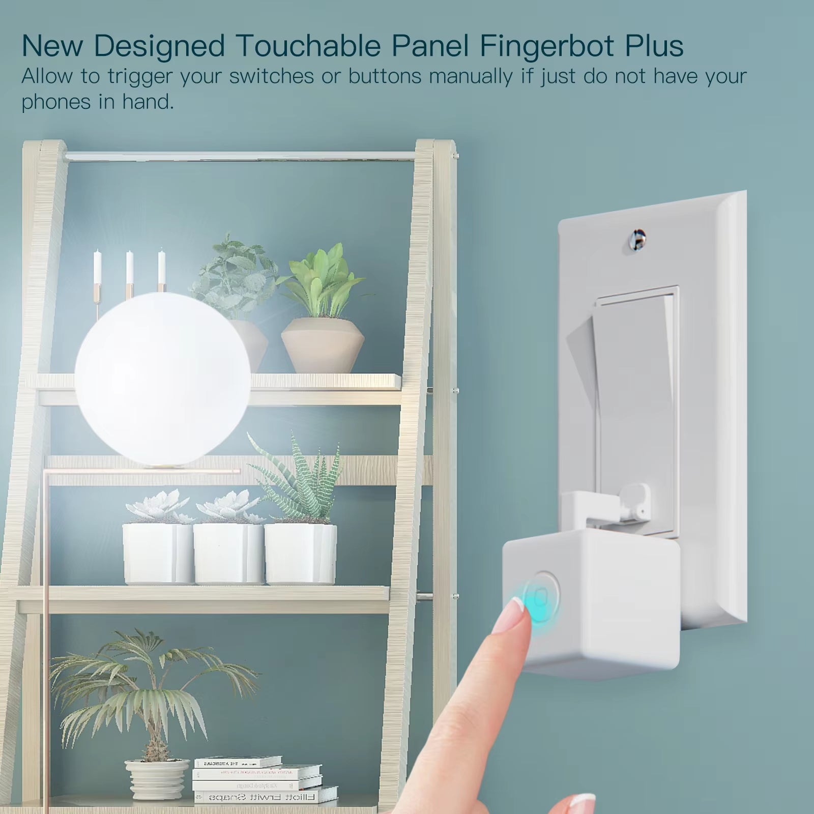 Tuya Fingerbot Button Pusher New Bluetooth Finger Robot Smart Life App Automatic Switch Voice Control Alexa Google Home