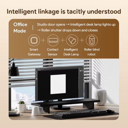 Tuya Bluetooth Smart Roller Blind with Type C Port - Compatible with Smart Life App, Remote Control, and Voice Assistants (Google, Alexa, Siri)